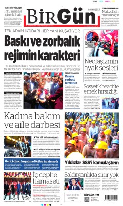 BirGün Gazetesi Manşetleri