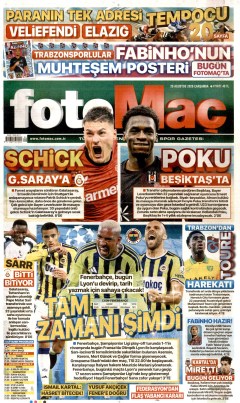 Fotomaç Gazetesi Manşetleri