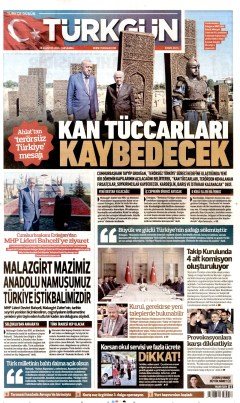 Türkgün Gazetesi Manşetleri