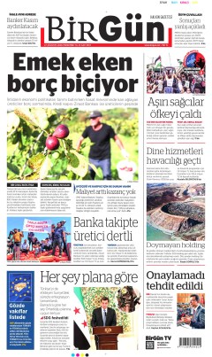 BirGün Gazetesi Manşetleri