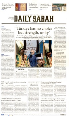 Daily Sabah Gazetesi Manşetleri