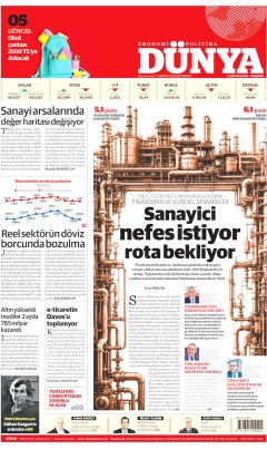 Dünya Gazetesi Manşetleri