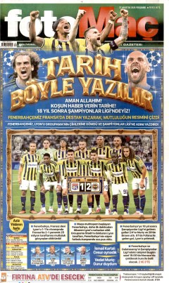 Fotomaç Gazetesi Manşetleri