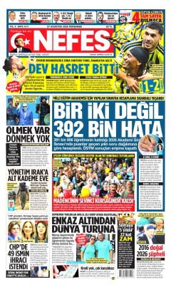 Nefes Gazetesi Manşetleri
