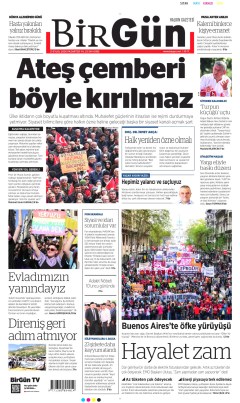 BirGün Gazetesi Manşetleri