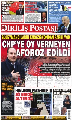 Diriliş Postası Gazetesi Manşetleri
