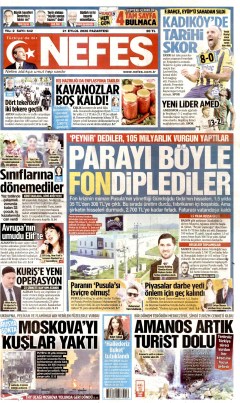 Nefes Gazetesi Manşetleri