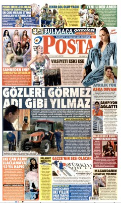 Posta Gazetesi Manşetleri