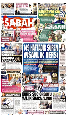 Sabah Gazetesi Manşetleri