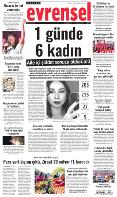 Evrensel Gazetesi Manşetleri