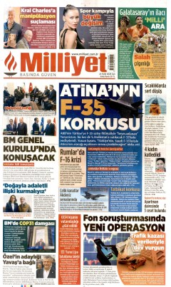 Milliyet Gazetesi Manşetleri
