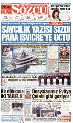 Sözcü Gazetesi Manşetleri
