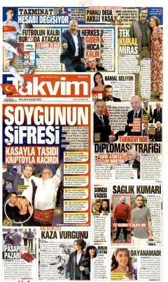 Takvim Gazetesi Manşetleri