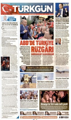 Türkgün Gazetesi Manşetleri