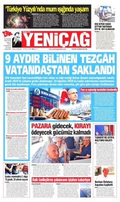 Yeniçağ Gazetesi Manşetleri