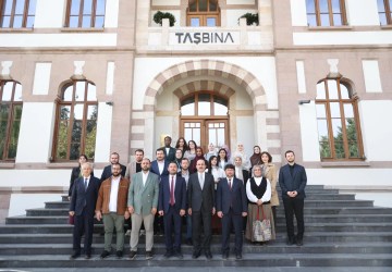 Uluslararası Genç Yazarlar Konya’da Başkan Altay’ı Ziyaret Etti