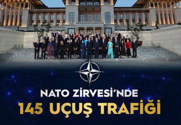 NATO Zirvesi’nde Hava Trafiği Sorunsuz Yönetildi: 145 Uçuş Güvenle Gerçekleşti