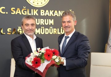 Erzurum İl Sağlık Müdürlüğü’nde Görev Değişimi