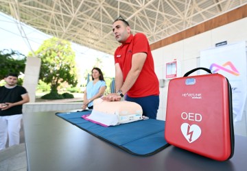 Mersin’de Hayat Kurtaran Eğitim: OED Cihazı Tanıtıldı