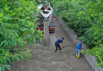 Ordu’da Kırsal Ulaşım Güçleniyor: Hanyanı’nda Beton Yol Çalışması