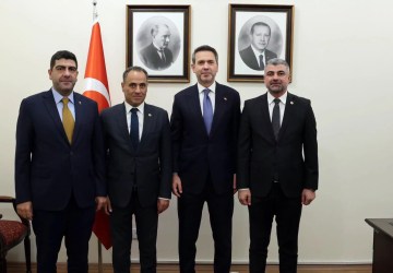 Mardin Heyetinden Bakan Bayraktar’a Ziyaret