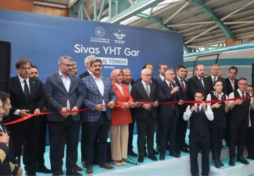 Sivas’ın Yeni YHT Garı Hizmete Açıldı