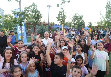Konya’da Parklar Şenlik Alanına Döndü