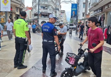 Ordu’da Yaya Alanlarında Motosiklet Denetimi