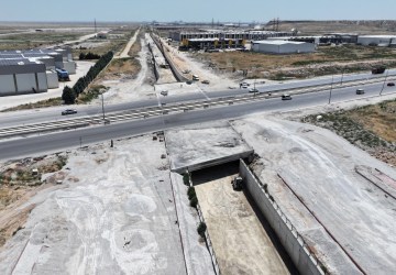 Keçili Kanalı’nda Islah Çalışmaları Hız Kesmeden Sürüyor