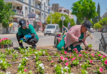 Milas’ta Yeşil Alanlar İçin Yoğun Mesai