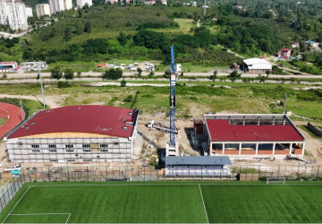 Altınordu’ya Modern Spor Kompleksi Yükseliyor