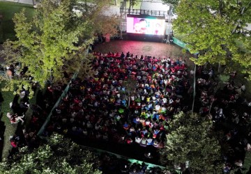 Karatay’da Çocuklara Yaz Akşamlarında Açık Hava Sineması Keyfi