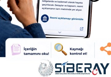Dijital Dünyada Dezenformasyon Uyarısı: Siberay’dan Vatandaşlara "Tıklama Tuzakları" Çağrısı