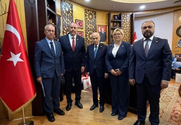 MHP Edirne Teşkilatından Devlet Bahçeli’ye Genel Merkez Ziyareti