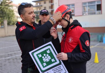 Keçiören’de Öğrenci ve Öğretmenlere Afet ve Yangın Eğitimi