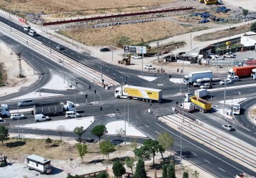 Konya’da Tramvay Projesi Kapsamında Yol Yenileme Çalışması