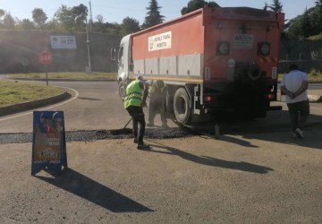 Trabzon’da Altyapı Sonrası Hızlı Yol Onarımı