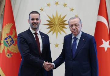 Erdoğan, Karadağ Başbakanı Spajiç’i Ağırladı