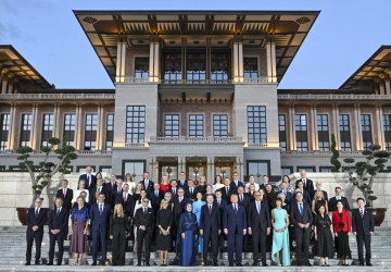 Cumhurbaşkanı Erdoğan’dan Liderler Onuruna Resmi Yemek