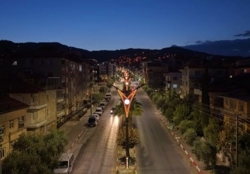 Denizli’de 4 İlçede 10 Kilometrelik Aydınlatma Çalışması Tamamlandı