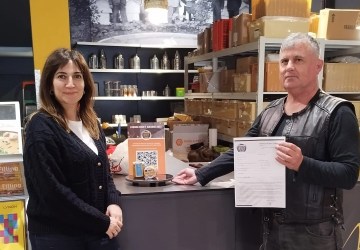Keşanlı Üreticiye Uluslararası Altın Madalya