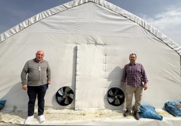 Kocaeli’de Üreticilere Yüzde 75 Hibeli Mantar Üretim Çadırı Desteği