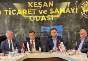 Keşan TSO’ya Tebrik Ziyaretleri Sürüyor