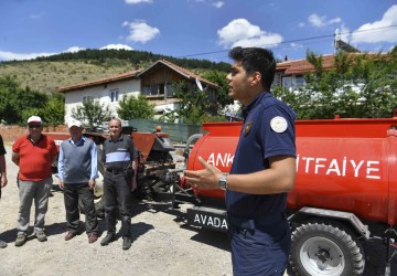 Ankara Büyükşehir’den Kırsala Yangın Gücü Takviyesi
