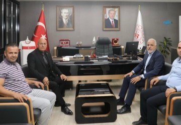 Adıyaman Barosu Başkanı Bilal Doğan’dan Hüseyin Elüstü’ye ziyaret