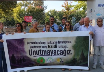 Adıyaman'da Şengal açıklaması: ‘Kadın kırımının failleri yargılanıncaya kadar mücadele sürecek’ - Videolu Haber