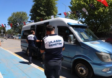 Sakarya’da Toplu Taşımaya Sıcak Hava Denetimi