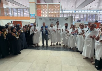 Konya’da Vefa Umresi’nin İkinci Kafilesi Kutsal Topraklara Uğurlandı