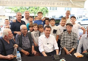 Başkan Erkan Aydın'a Vatandaşlardan Yoğun İlgi