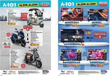 Motosiklet ve Moped Modelleri 13 Ağustos'ta A101'de